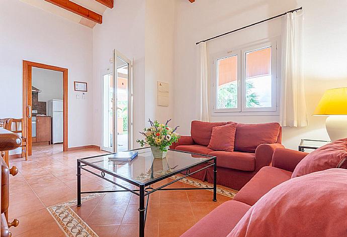 Living room with sofas, dining area, A/C, WiFi internet, satellite TV,  and terrace access . - Villa Viola . (Galleria fotografica) }}