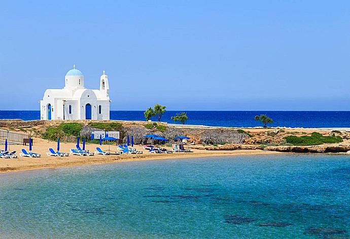 St. Nikolaos Church, Protaras . - Villa Charoula Tessera . (Galería de imágenes) }}