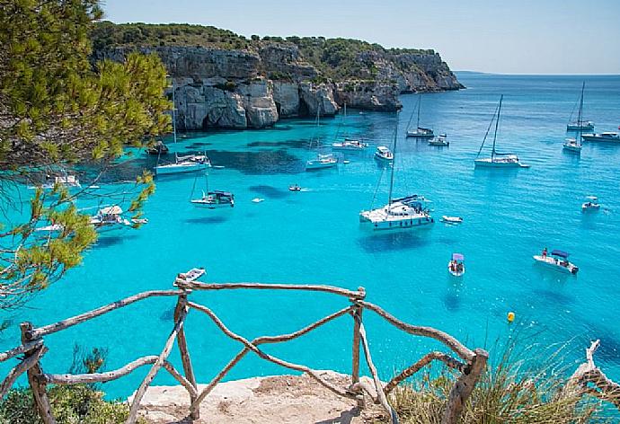 Cala en Brut - a stunning place for a swim . - Villa La Luna . (Galerie de photos) }}