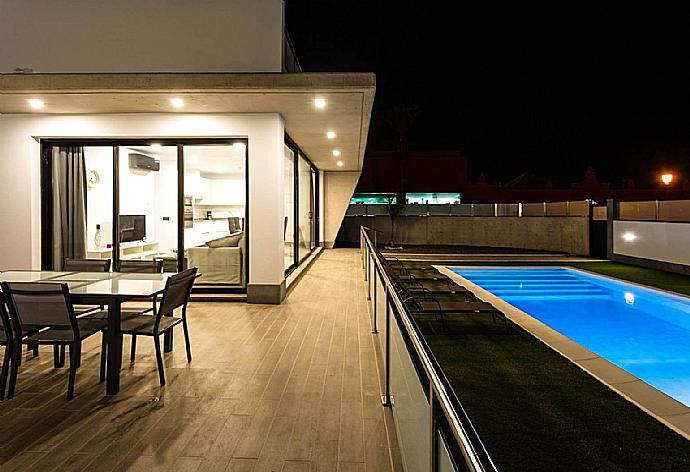 Private pool and terrace . - Villa Dream Ocho . (Galleria fotografica) }}