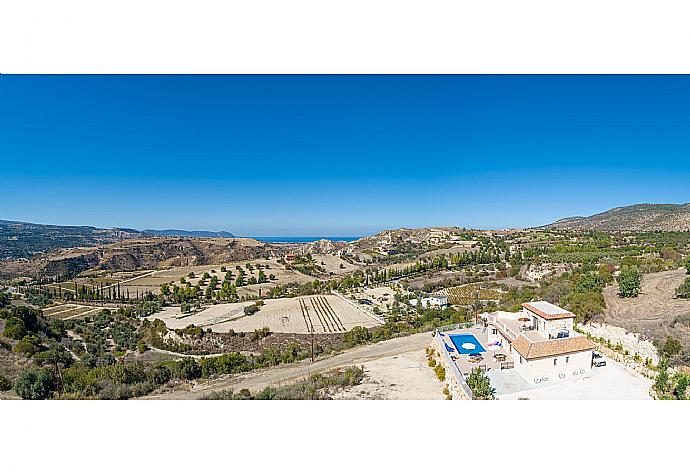 Aerial view of Villa Christel . - Villa Christel . (Photo Gallery) }}