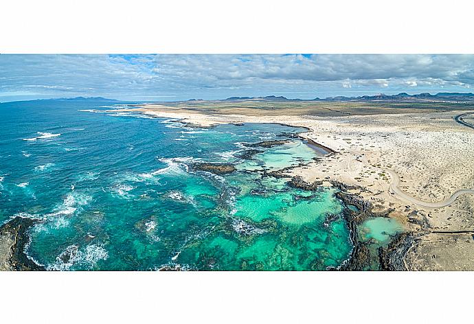 Coastline near El Cotillo . - Villa Mariposa . (Photo Gallery) }}