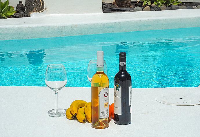Private pool and terrace . - Villa Angela Vista . (Photo Gallery) }}