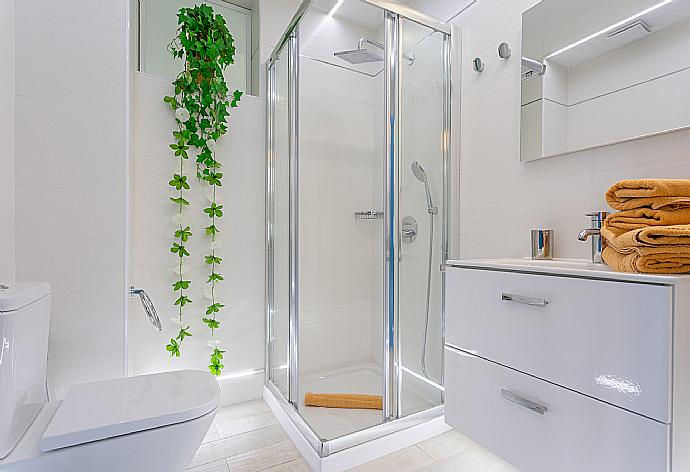 Family bathroom with shower . - Villa Angela Vista . (Photo Gallery) }}