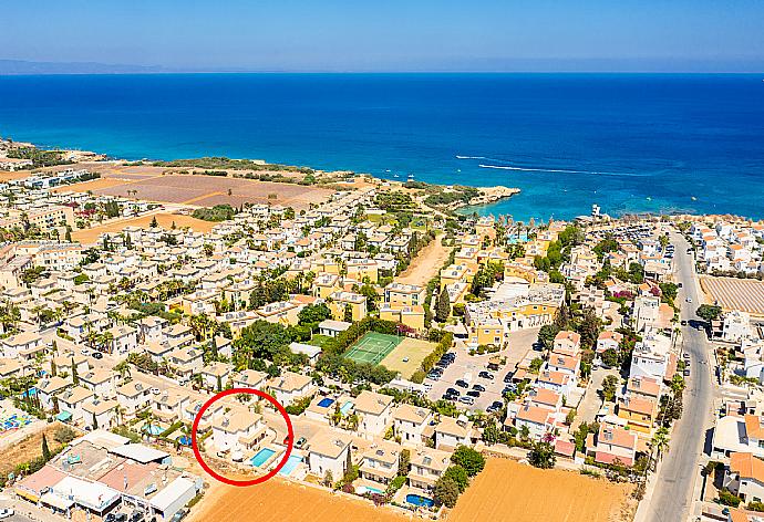 Aerial view showing location of Villa Solis . - Villa Solis . (Photo Gallery) }}