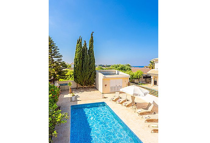 View from balcony . - Villa Clara . (Photo Gallery) }}