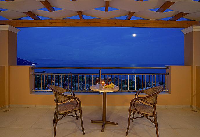Balcony with panoramic sea views . - Villa Bacante . (Photo Gallery) }}