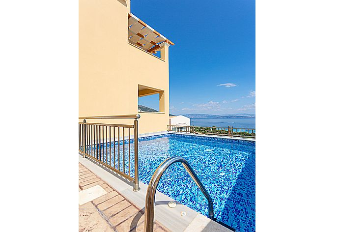 Private infinity pool with panoramic sea views . - Villa Aurora . (Photo Gallery) }}