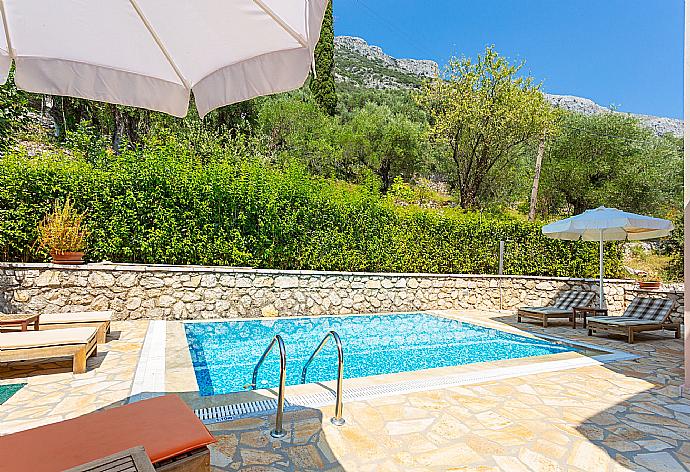 Private pool and terrace . - Villa Situla . (Fotogalerie) }}