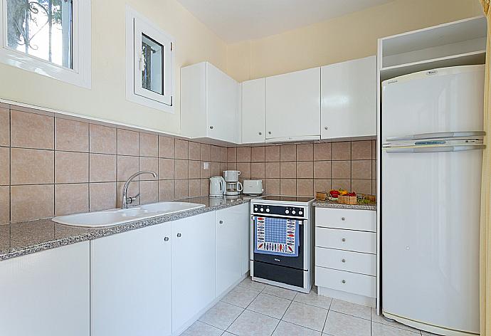 Equipped kitchen . - Skala Villa Blue . (Галерея фотографий) }}