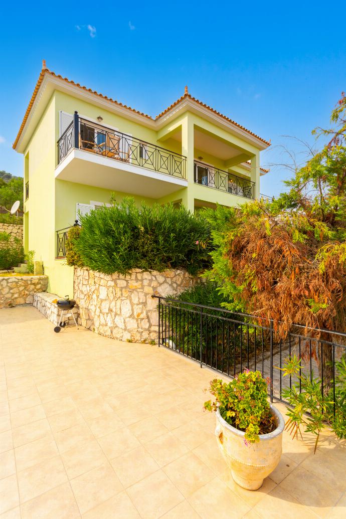 Beautiful villa with private pool and terrace with panoramic sea views . - Skala Villa Green . (Галерея фотографий) }}