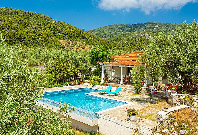 Beautiful villa with private pool and terrace . - Villa Tassoula . (Fotogalerie) }}