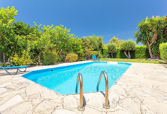 Private pool and terrace . - Sun Beach Villa Thio . (Photo Gallery) }}