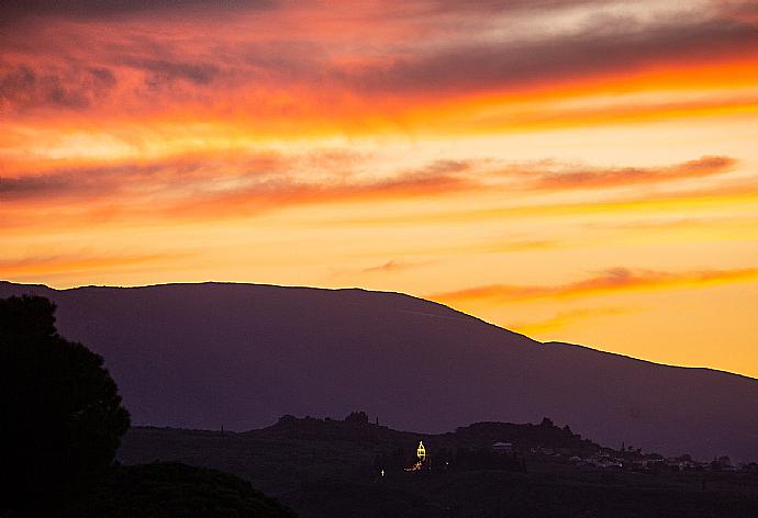 Zakynthos sunset . - Villa Mansion . (Galleria fotografica) }}