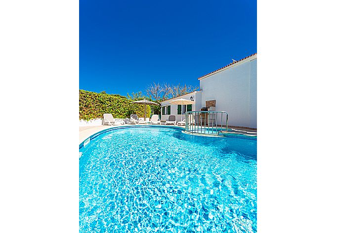 Private pool and terrace . - Villa Elizabeth . (Fotogalerie) }}