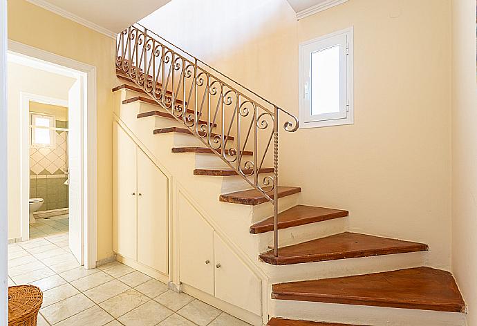 Stairway between ground level and first level . - Villa Votsalo . (Photo Gallery) }}