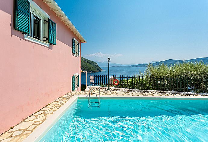 Beautiful villa with private pool and terrace with panoramic sea views . - Villa Thalassa . (Photo Gallery) }}