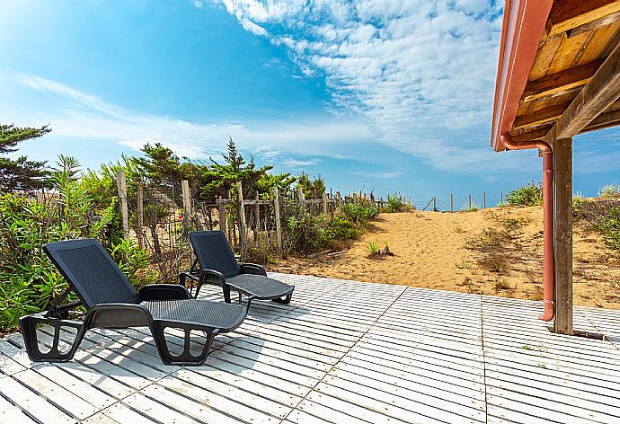 Beautiful villa with private terrace and beach access . - Villa Dune . (Galleria fotografica) }}