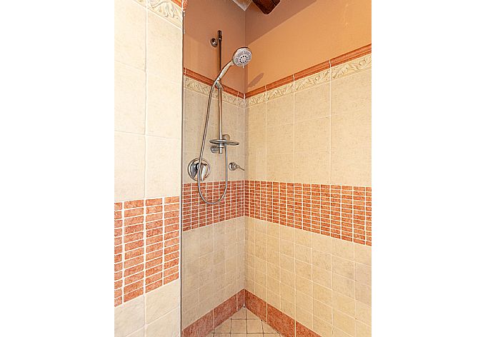 Family bathroom with shower on first floor of main building . - Villa Aziz . (Photo Gallery) }}