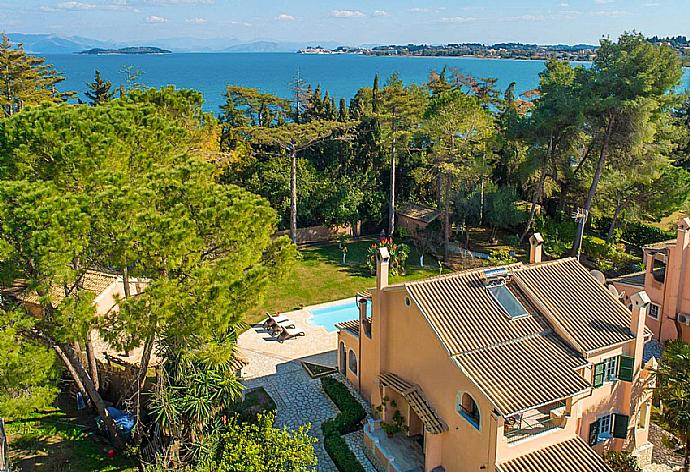 Aerial view showing location of Villa Durrell . - Villa Durrell . (Photo Gallery) }}