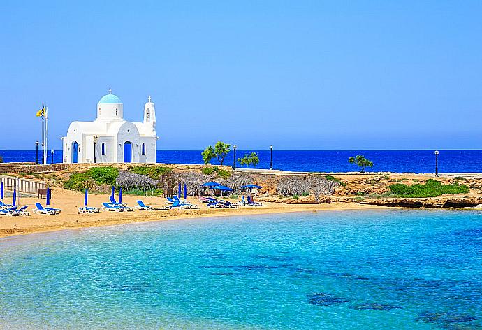 St. Nikolaos Church, Protaras . - Villa Blue Diamond . (Galerie de photos) }}