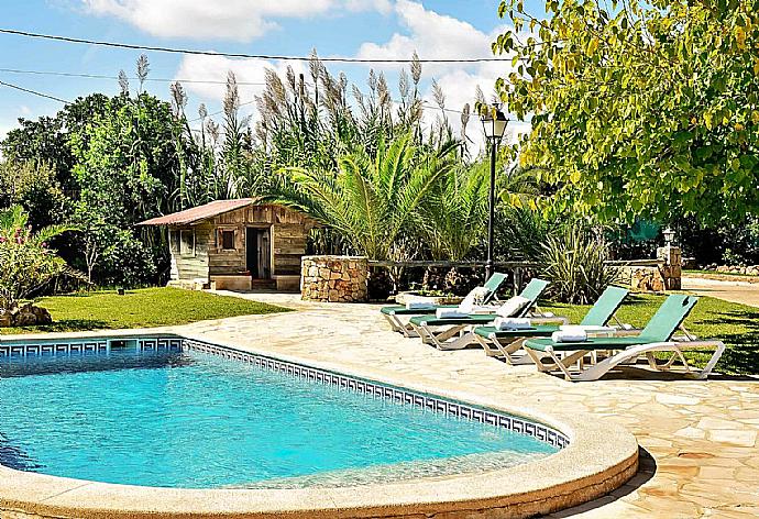 Private pool and terrace . - Villa Daniel . (Galería de imágenes) }}