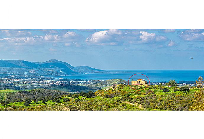 Panorama showing location of Villa Rallo . - Villa Rallo . (Galleria fotografica) }}