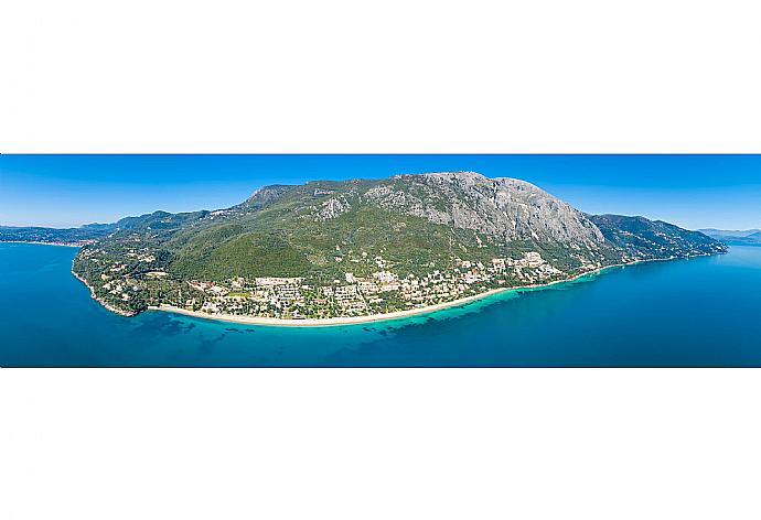 Aerial view of Barbati . - Akti Barbati Villa Tria . (Galleria fotografica) }}