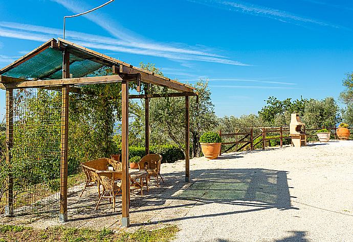 Terrace area . - Villa Le Balze . (Photo Gallery) }}