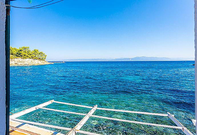 View from kitchen window . - Spiros Jetty House . (Photo Gallery) }}