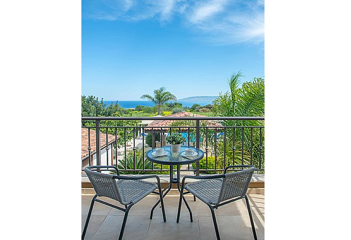 Balcony with sea views . - Villa Kalizoni . (Fotogalerie) }}