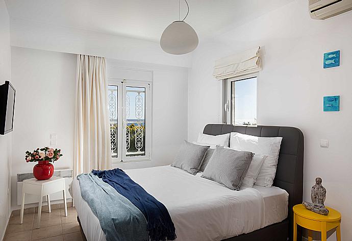 Double bedroom with A/C  . - Villa Mediterranean Blue . (Photo Gallery) }}