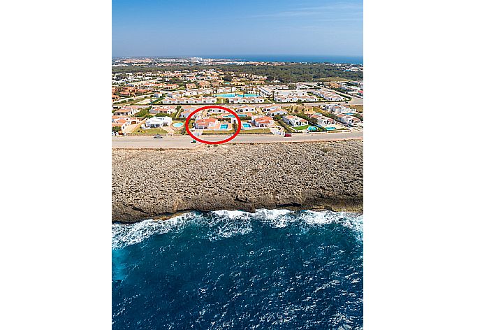 Aerial view showing location of Villa Concha . - Villa Concha . (Photo Gallery) }}