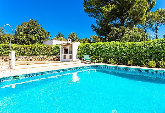 Private pool and terrace . - Villa Luisa . (Галерея фотографий) }}