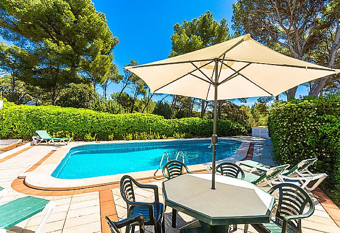 Private pool and terrace . - Villa Luisa . (Fotogalerie) }}