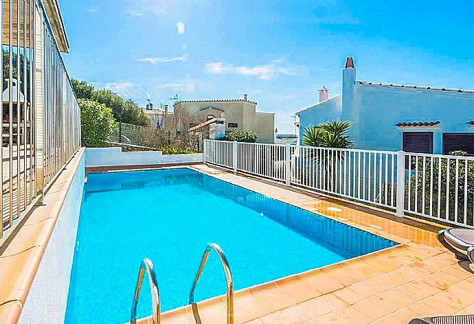 Private pool and terrace . - Villa Casa Xaloc . (Galería de imágenes) }}