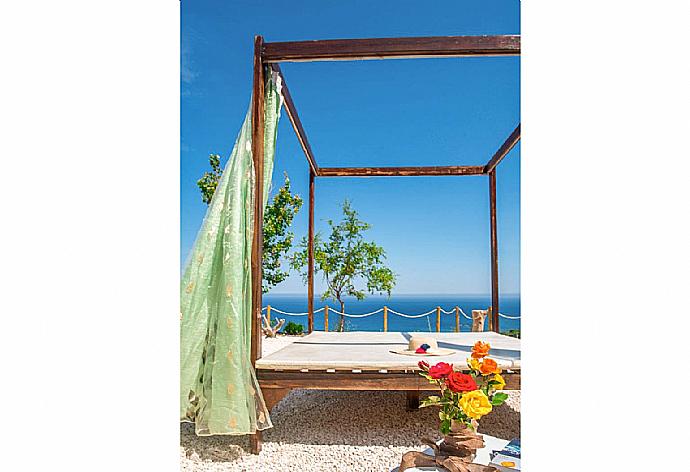 Private pool and terrace with panoramic sea views . - Villa Paradiso Sunset . (Photo Gallery) }}