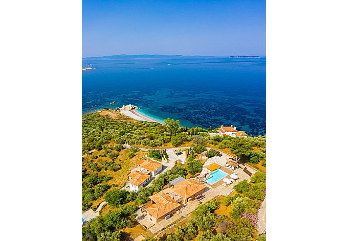 Aerial view of Villa Diona . - Villa Diona . (Photo Gallery) }}