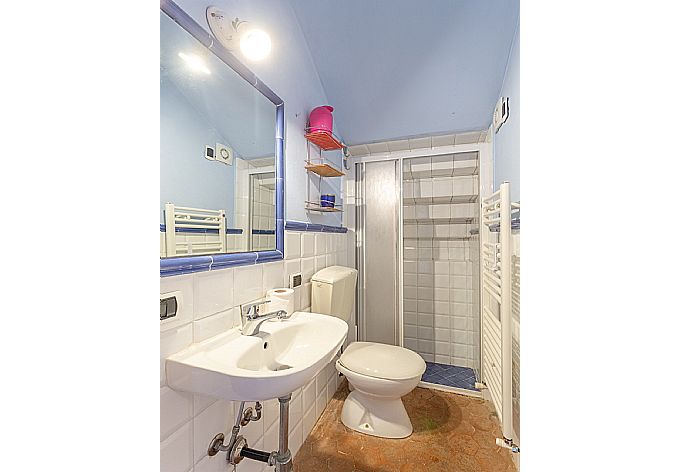 Family bathroom on ground floor with shower . - Villa Rossa . (Photo Gallery) }}