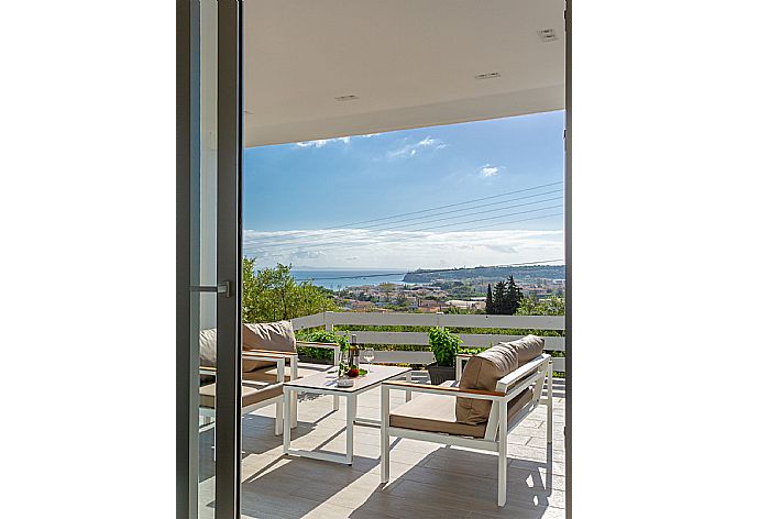 Terrace with sea views . - Apartment Casalma Ena . (Photo Gallery) }}