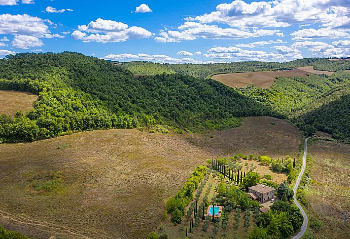 Aerial view of Il Giulione . - Villa Il Giulione . (Galería de imágenes) }}