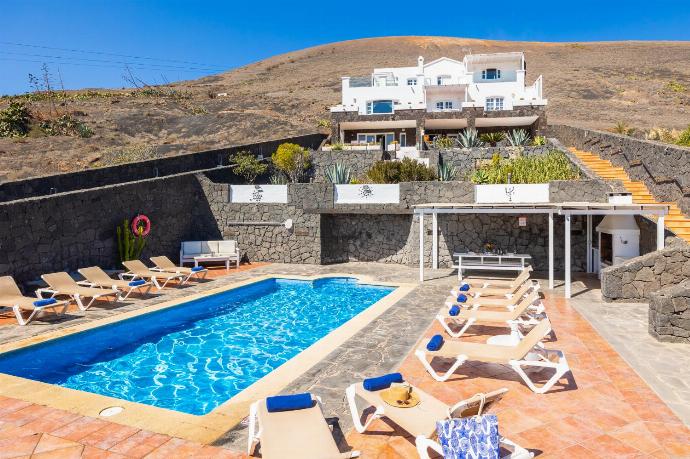 ,Beautiful villa with private pool, terraces, and garden with panoramic sea views . - Villa Oasis de Asomada . (Photo Gallery) }}