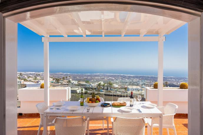 Unit 3: terrace area with panoramic sea views . - Villa Oasis de Asomada . (Photo Gallery) }}