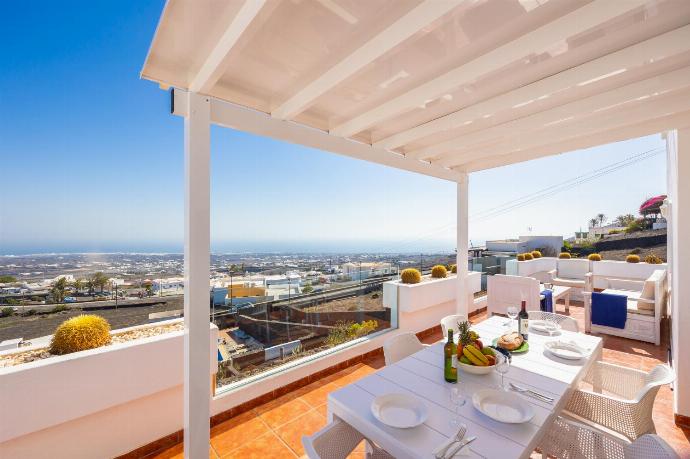 Unit 3: terrace area with panoramic sea views . - Villa Oasis de Asomada . (Photo Gallery) }}