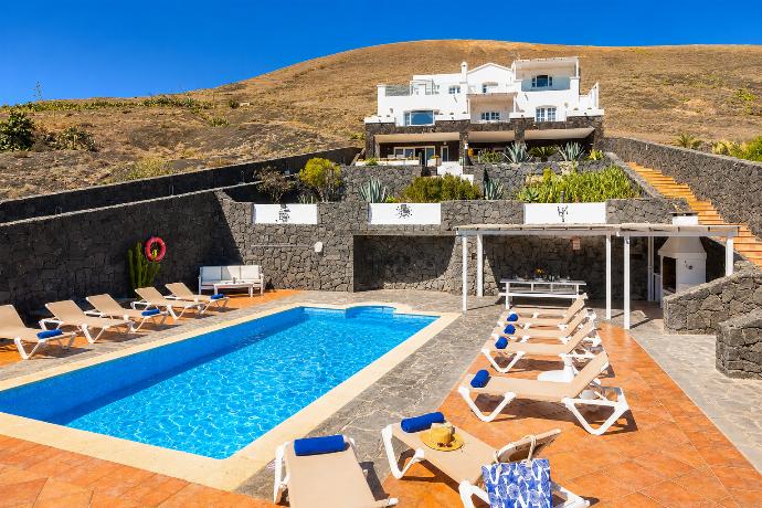 ,Beautiful villa with private pool, terraces, and garden with panoramic sea views . - Villa Oasis de Asomada . (Galleria fotografica) }}