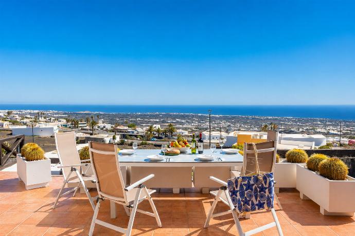 Unit 2: terrace area with panoramic sea views . - Villa Oasis de Asomada . (Galleria fotografica) }}