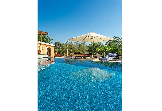 Private pool, terrace, and garden . - Villa Nina . (Photo Gallery) }}
