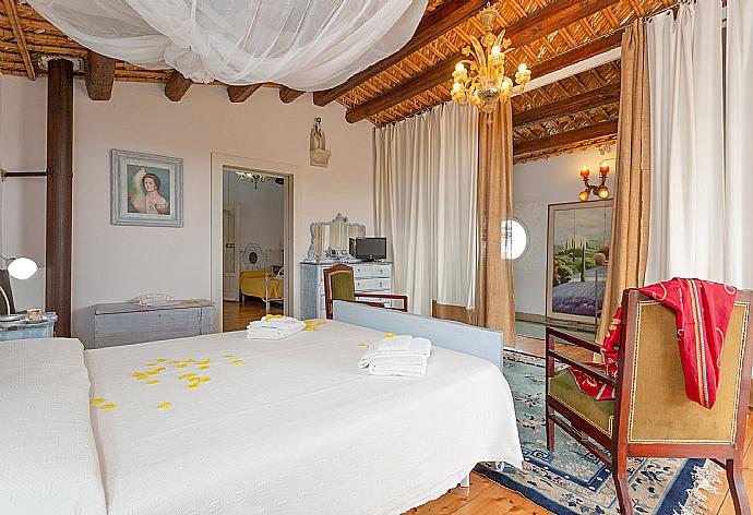 Double bedroom with A/C and balcony access . - Villa Nina . (Photo Gallery) }}
