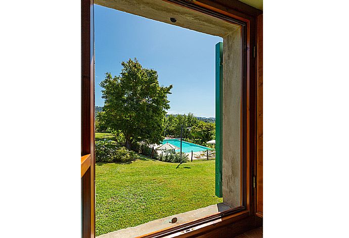 View from bedroom window . - Villa Casale Federica . (Galleria fotografica) }}