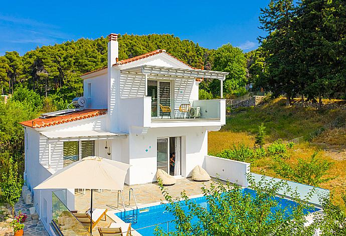 Beautiful villa with private pool and terrace . - Villa Amarandos . (Galería de imágenes) }}